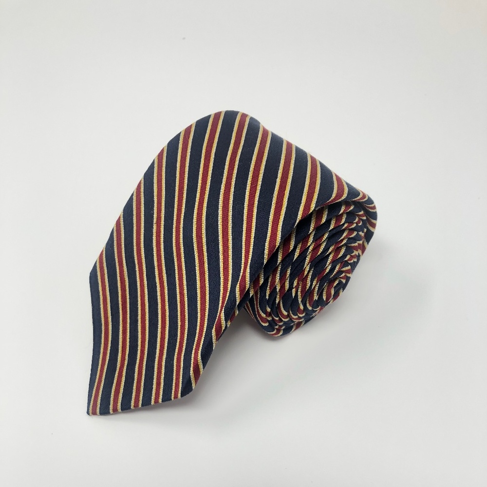 Vintage Bill Blass 60/40 Wool/Silk Striped Tie